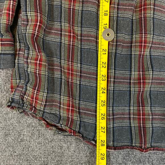 VTG LL Bean Flannel 100% Cotton Regular Medium - Picture 4 of 6